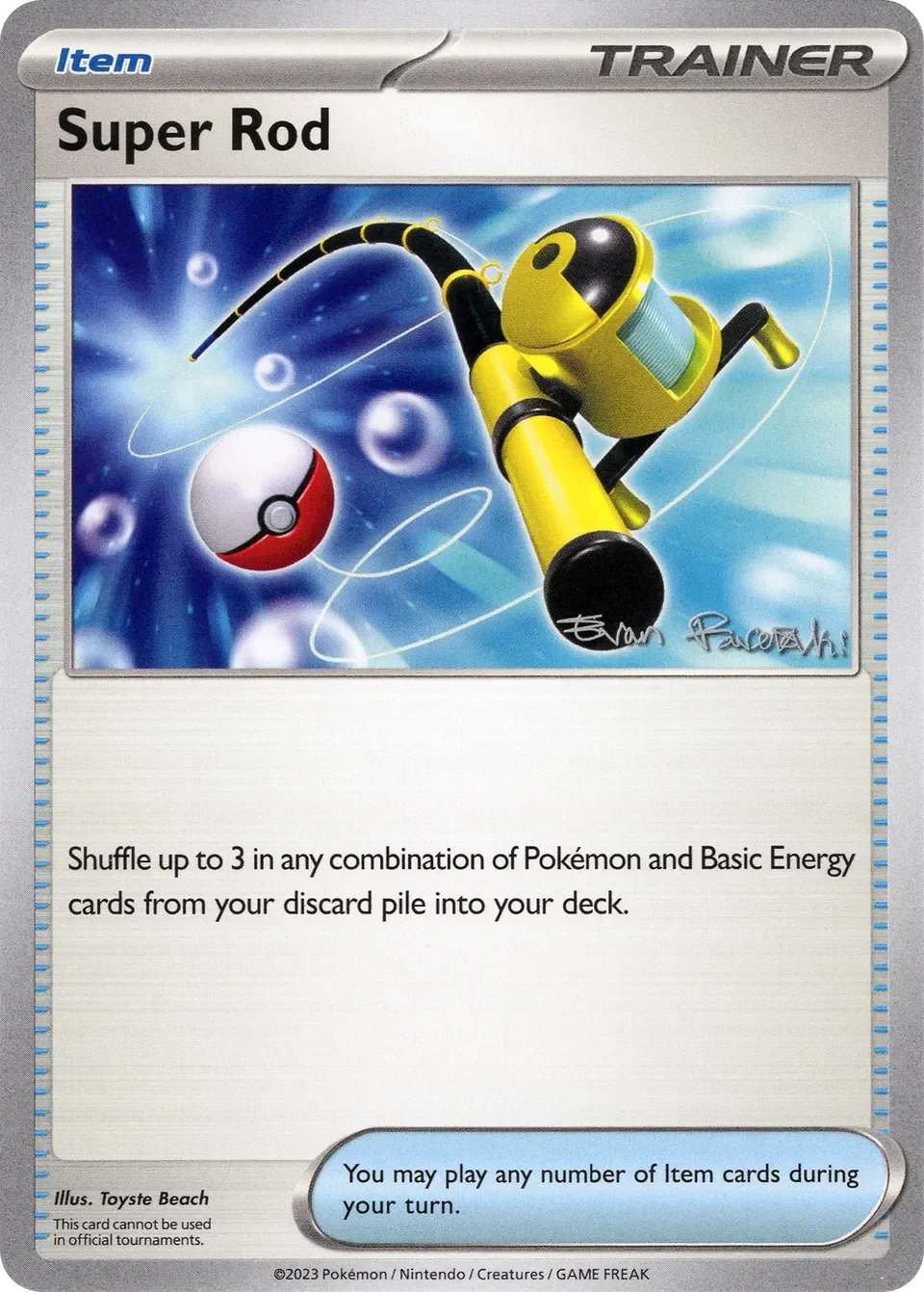 Super Rod 「WC_DECK_2024_REGIDRAGO_VSTAR No. 023」「EN」